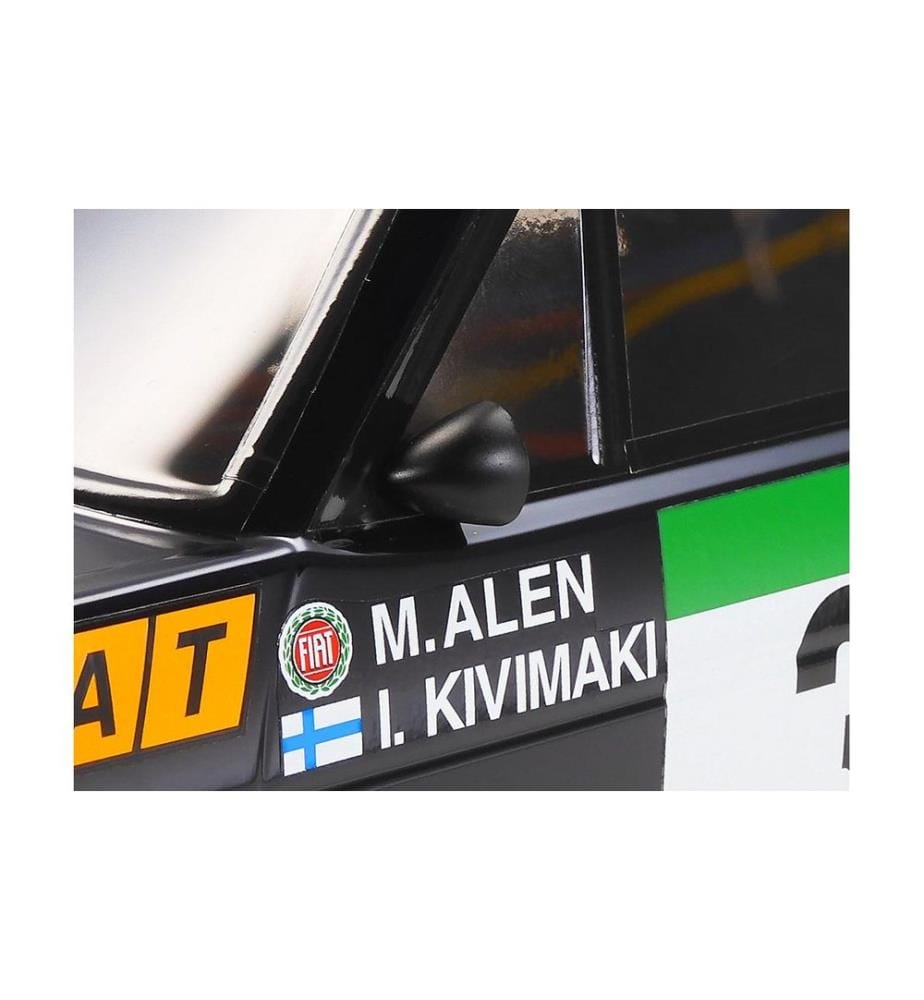 TAMIYA - Rallye Fiat 131 Abarth Olio MF-01X Jaune, kit de construction, 1:10