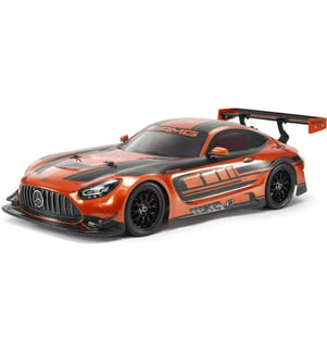 TAMIYA - Voiture de course Mercedes AMG GT3 EVO Kit de construction, 1:10