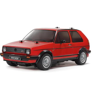 TAMIYA - VW Golf II GTI 16 V Kit de construction, 1:10, RWD/FWD, MB-01