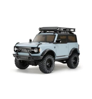 TAMIYA - Scale Crawler Ford Bronco 2021, CC-02, Bleu, kit de construction, 1:10