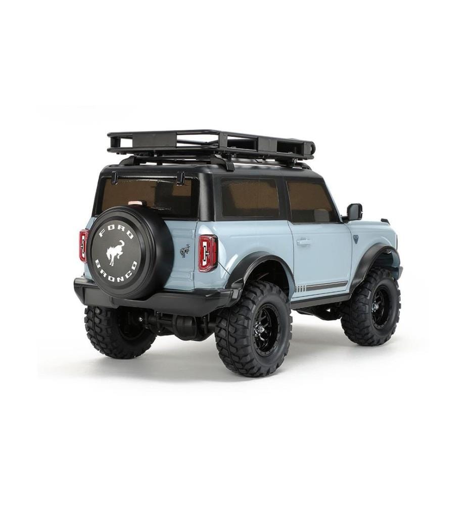 TAMIYA - Scale Crawler Ford Bronco 2021, CC-02, Bleu, kit de construction, 1:10