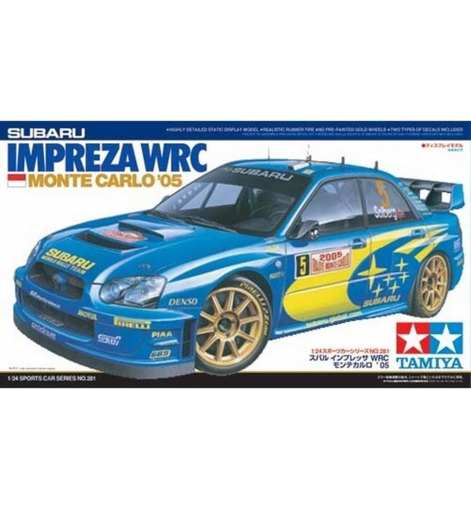 TAMIYA - Kits de montage Subaru Impreza WRC 05 1:24