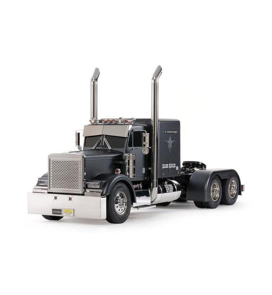 TAMIYA - Camion Grand Hauler Matte Black, 6x4, kit de construction 1:14