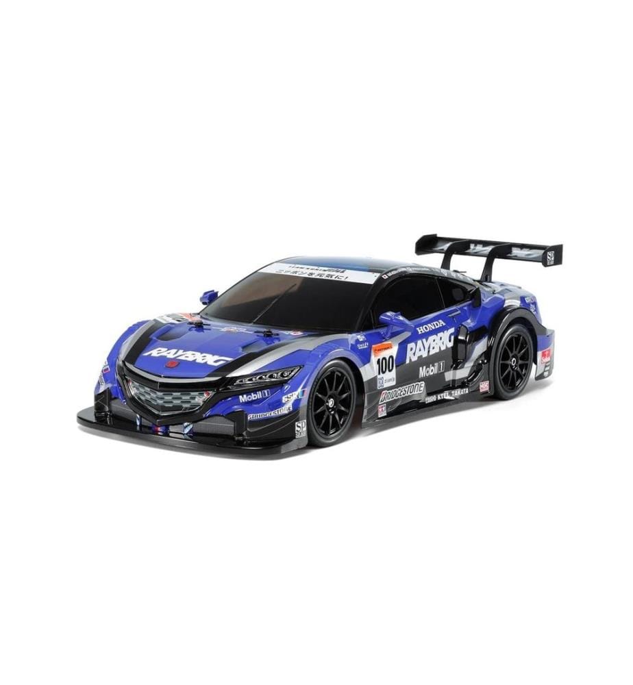 TAMIYA - Voiture de tourisme Raybrig NSX Concept-GT TT-02 Kit de construction avec ESC, 1:10