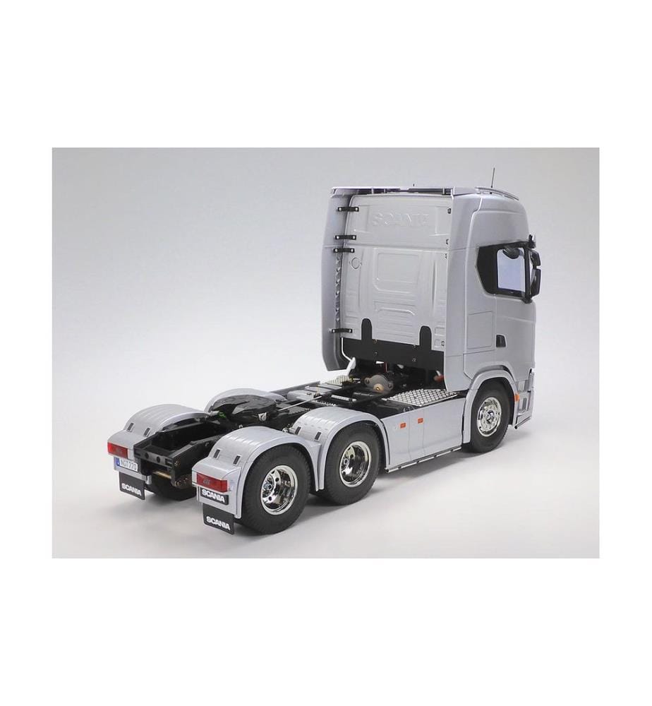 TAMIYA - Camion Scania 770 S 6x4 Argent, kit de construction, 1:14