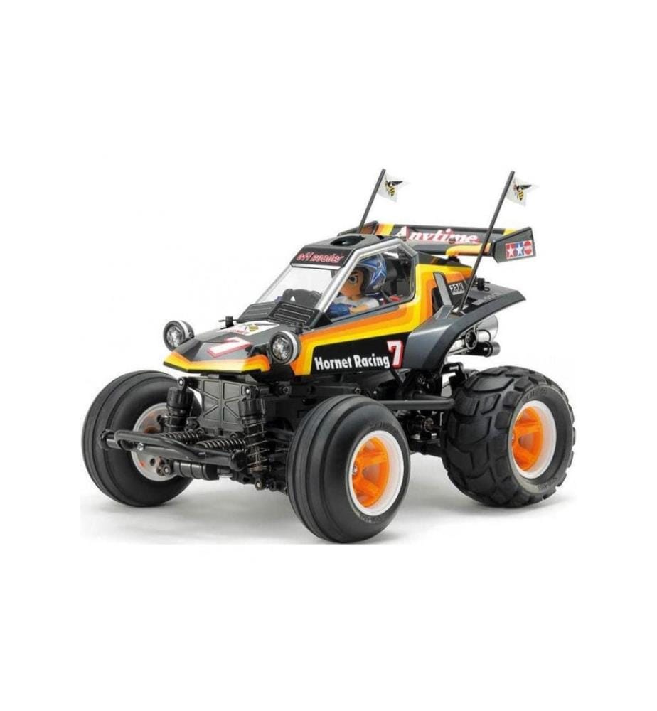TAMIYA - Monster Truck Comical Hornet WR-02CB kit de construction, 1:10