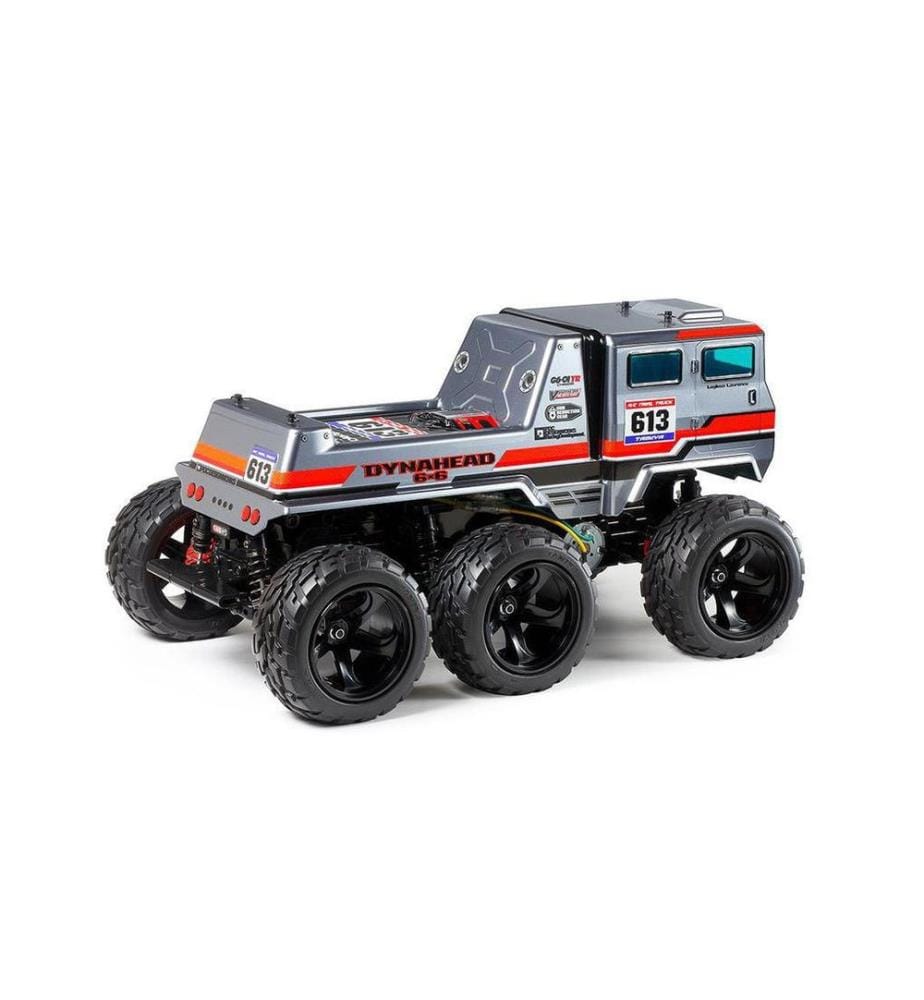 TAMIYA - Monster Truck Dynahead 6 x 6 (G6-01TR) kit de construction, 1:18