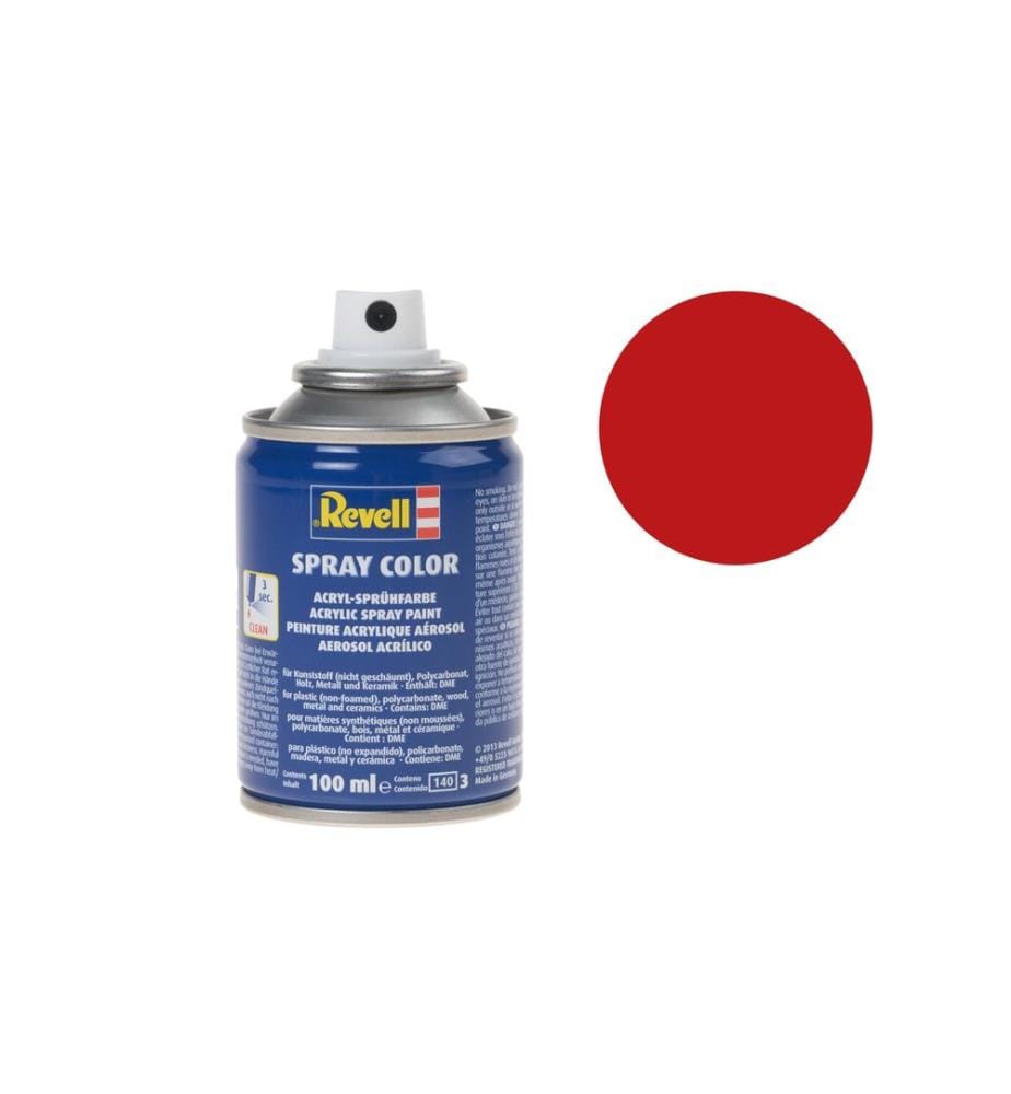 Revell - Acrylspray 100 ml glänzend, Feuerrot