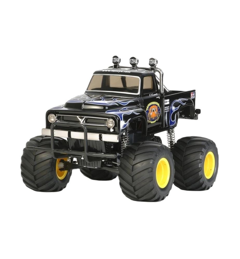 TAMIYA - Monster Truck Midnight Pumpkin Black Edition Kit de construction, 1:12