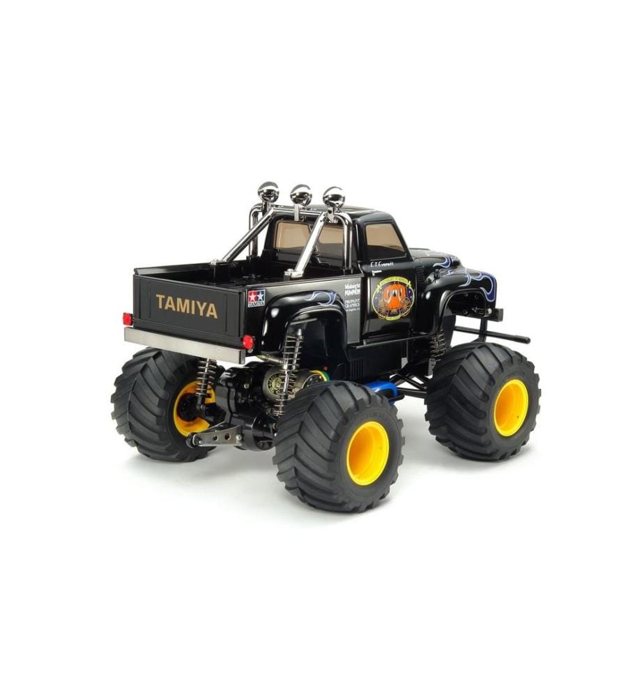 TAMIYA - Monster Truck Midnight Pumpkin Black Edition Kit de construction, 1:12