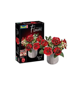 Revell - Rêve de roses Bois, bouquet de roses avec vase et parfum