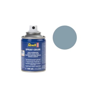 Revell - Acrylspray 100 ml Deckend/Seidenmatt-Blaugrau