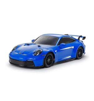 TAMIYA - Voiture de tourisme Porsche 911 GT3 (992), TT-02, Kit de construction avec ESC, 1:10