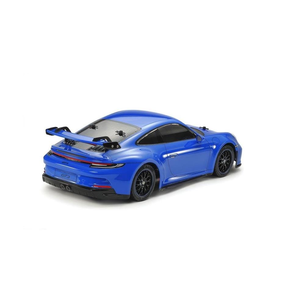 TAMIYA - Voiture de tourisme Porsche 911 GT3 (992), TT-02, Kit de construction avec ESC, 1:10