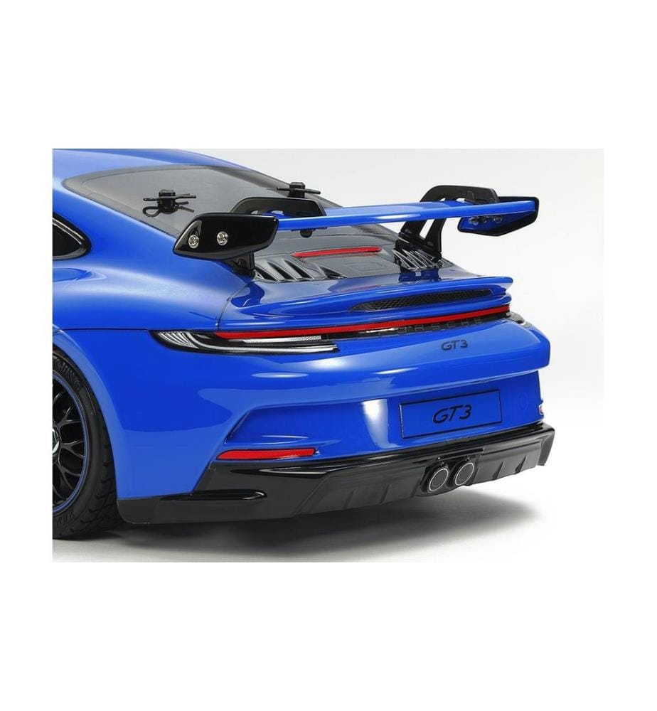 TAMIYA - Voiture de tourisme Porsche 911 GT3 (992), TT-02, Kit de construction avec ESC, 1:10