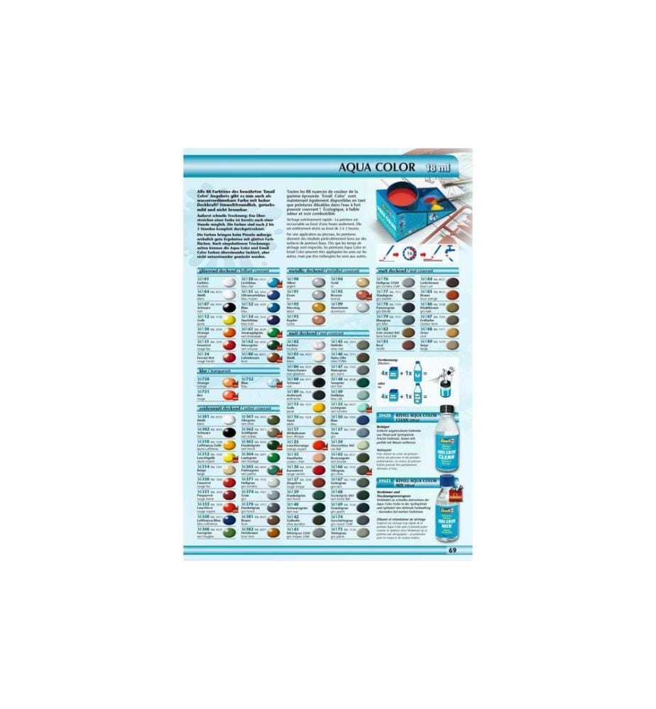 Revell - Acrylique en bombe 100 ml Couvrant/mat-Noir mat