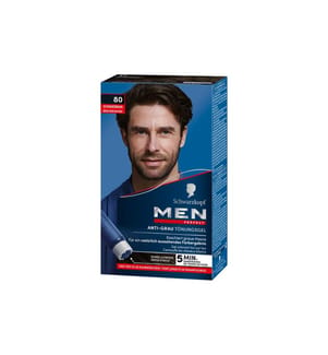 Schwarzkopf Men Perfect - Haarcoloration Anti-Grau 80 Schwarzbraun