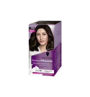 Schwarzkopf Perfect Mousse - Haarcoloration Perfect Mousse 300 Schwarzbraun
