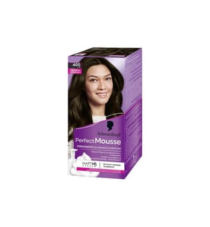 Schwarzkopf Perfect Mousse - Haarcoloration Perfect Mousse 400 Dunkelbraun