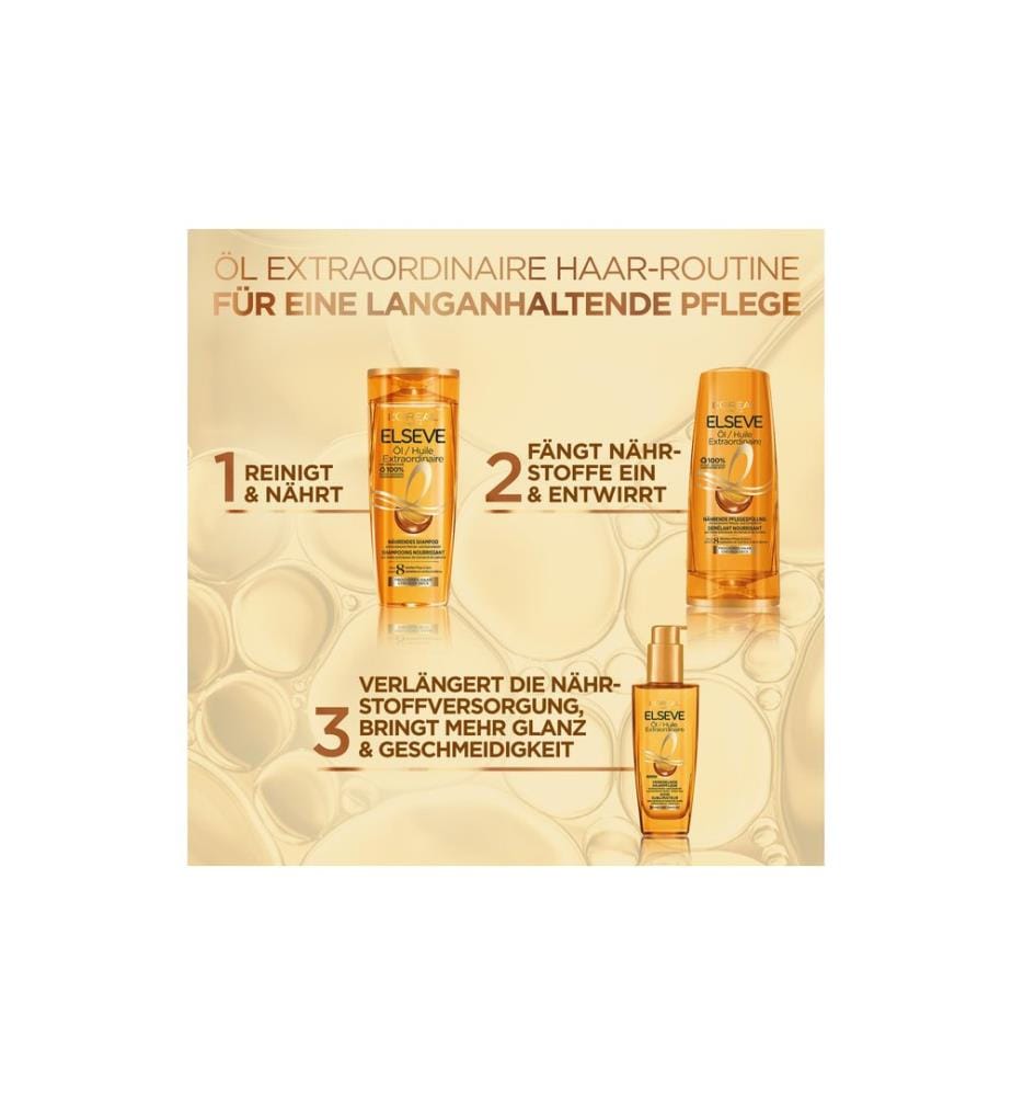L'Oréal Elsève - Haaröl Öl Extraordinaire kostbare Blütenöle 100 ml