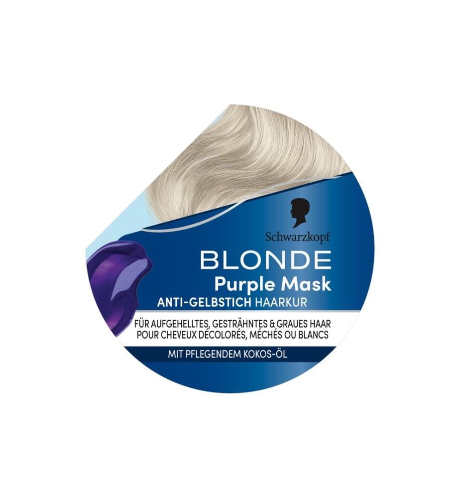 Schwarzkopf Blonde - Haarmaske Purple Mask 150 ml