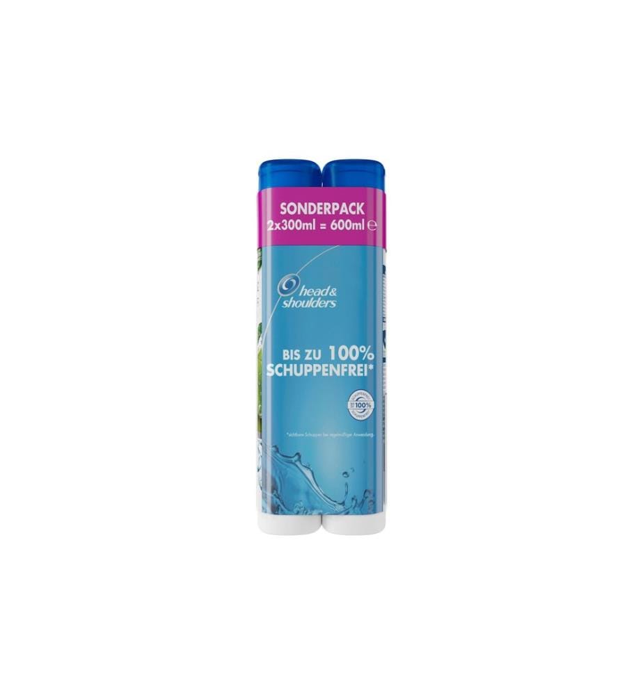 head and shoulders - Shampoo Anti-Schuppen apple fresh 2 x 300 ml