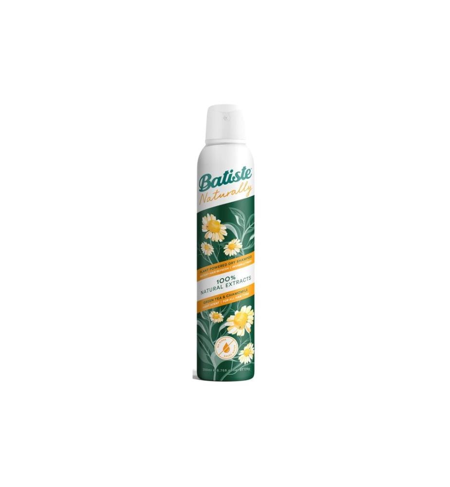 Batiste - Shampoing sec Naturally Green Tea and Chamomille 200 ml