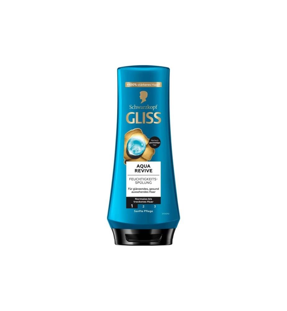 Schwarzkopf GLISS - Après-shampoing Aqua Revive 200 ml