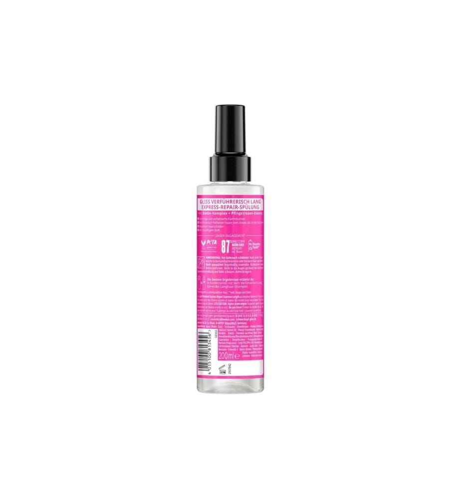 Schwarzkopf GLISS - Haarspülung Verführerisch Lang 200 ml