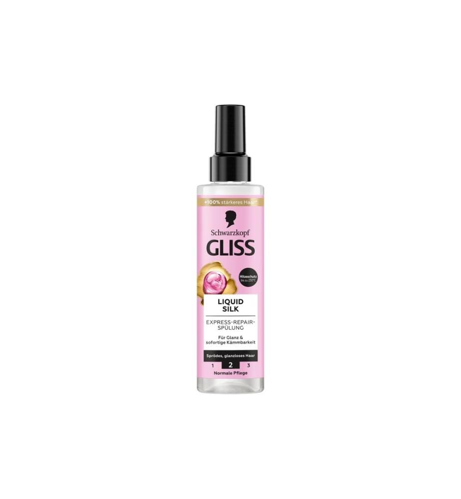 Schwarzkopf GLISS - Après-shampoing Liquid Silk Express 200 ml