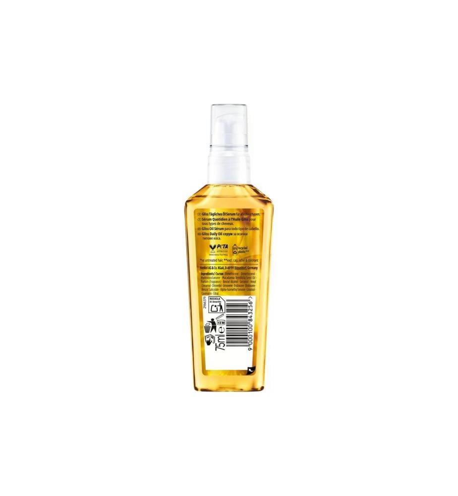 Schwarzkopf GLISS - Sérum Huile quotidienne 75 ml