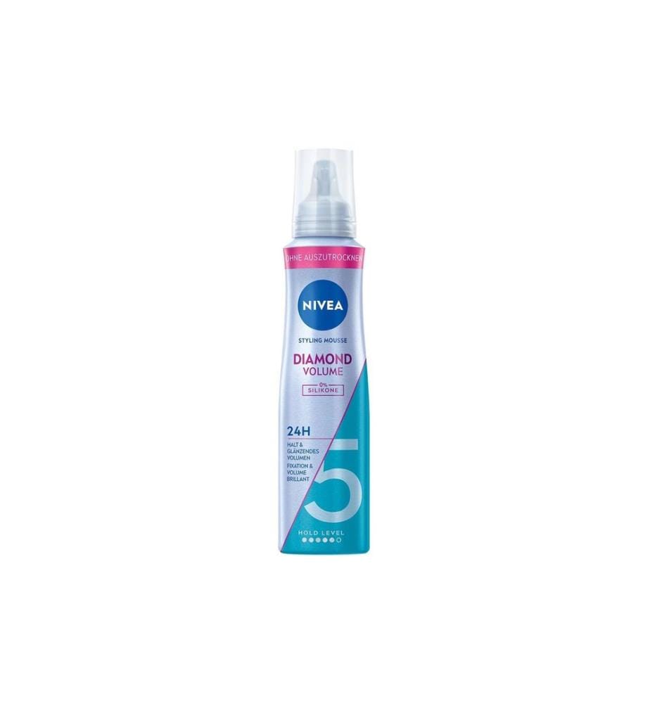 NIVEA - Mousse pour cheveux Diamond Volume 150 ml