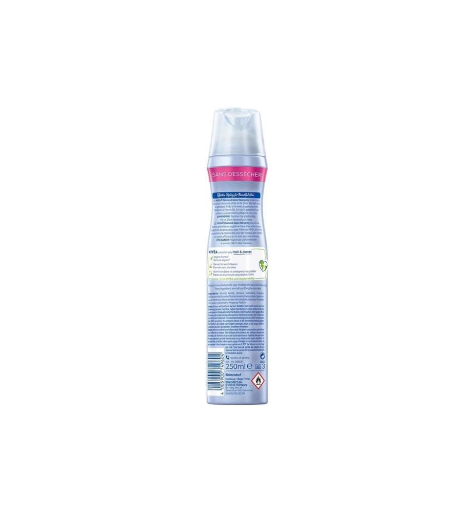 NIVEA - Spray à cheveux Diamant Brillant 250 ml