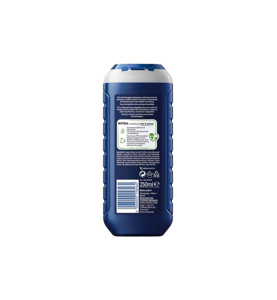 NIVEA MEN - Shampoo Anti-Schuppen pH-Optimal 250 ml