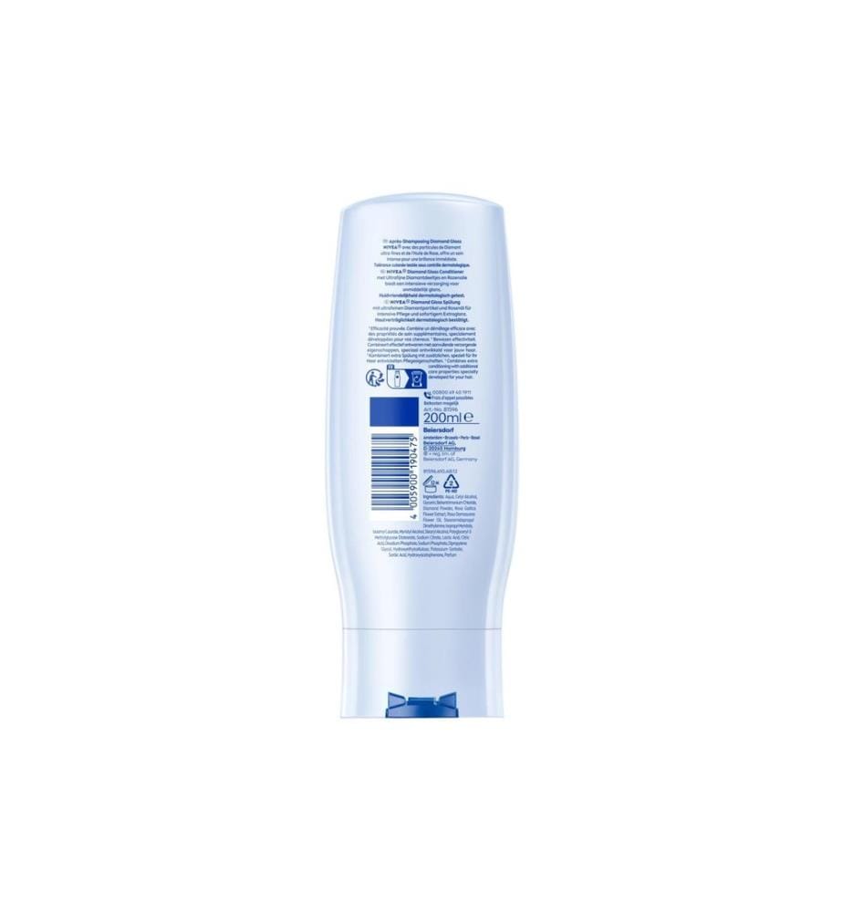 NIVEA - Après-shampoing Diamond Gloss 200 ml