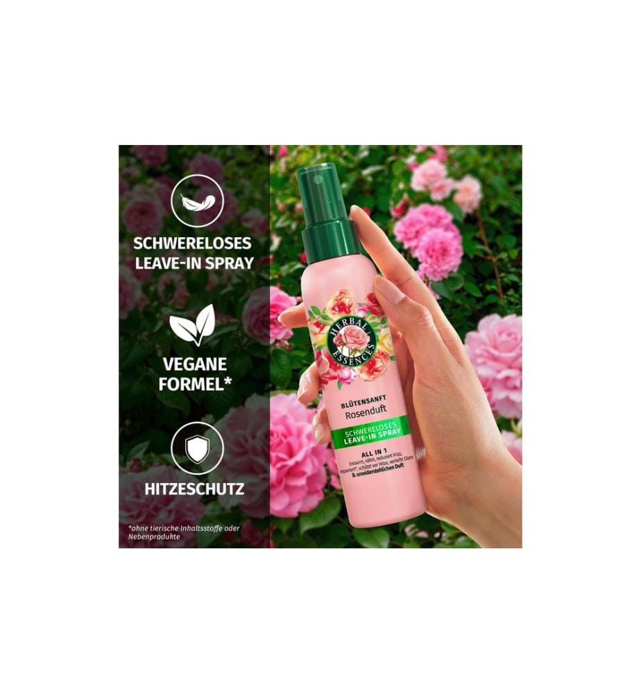 Herbal Essences - Soin capillaire Douceur florale au parfum de rose 145 ml