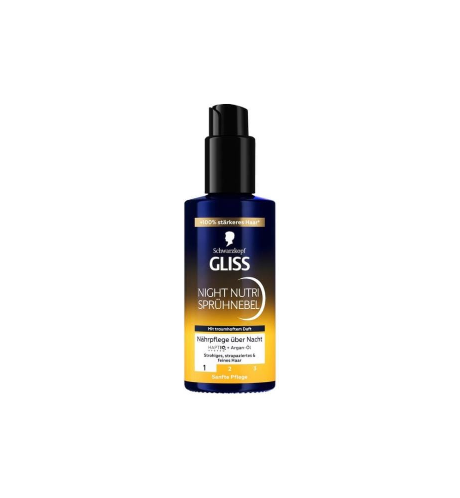 Schwarzkopf GLISS - Soin capillaire Nuit Nutri Brume 100 ml