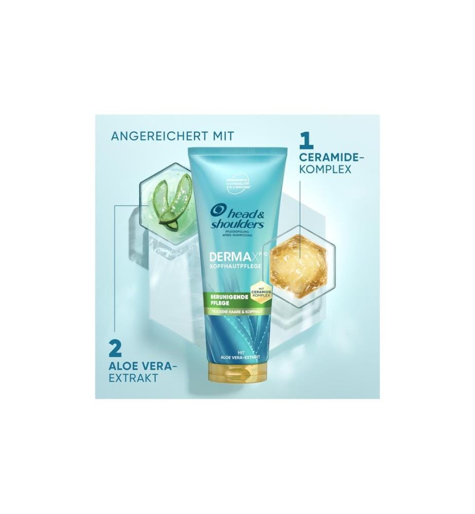 head and shoulders - Haarspülung Derma X Beruhigend 250 ml