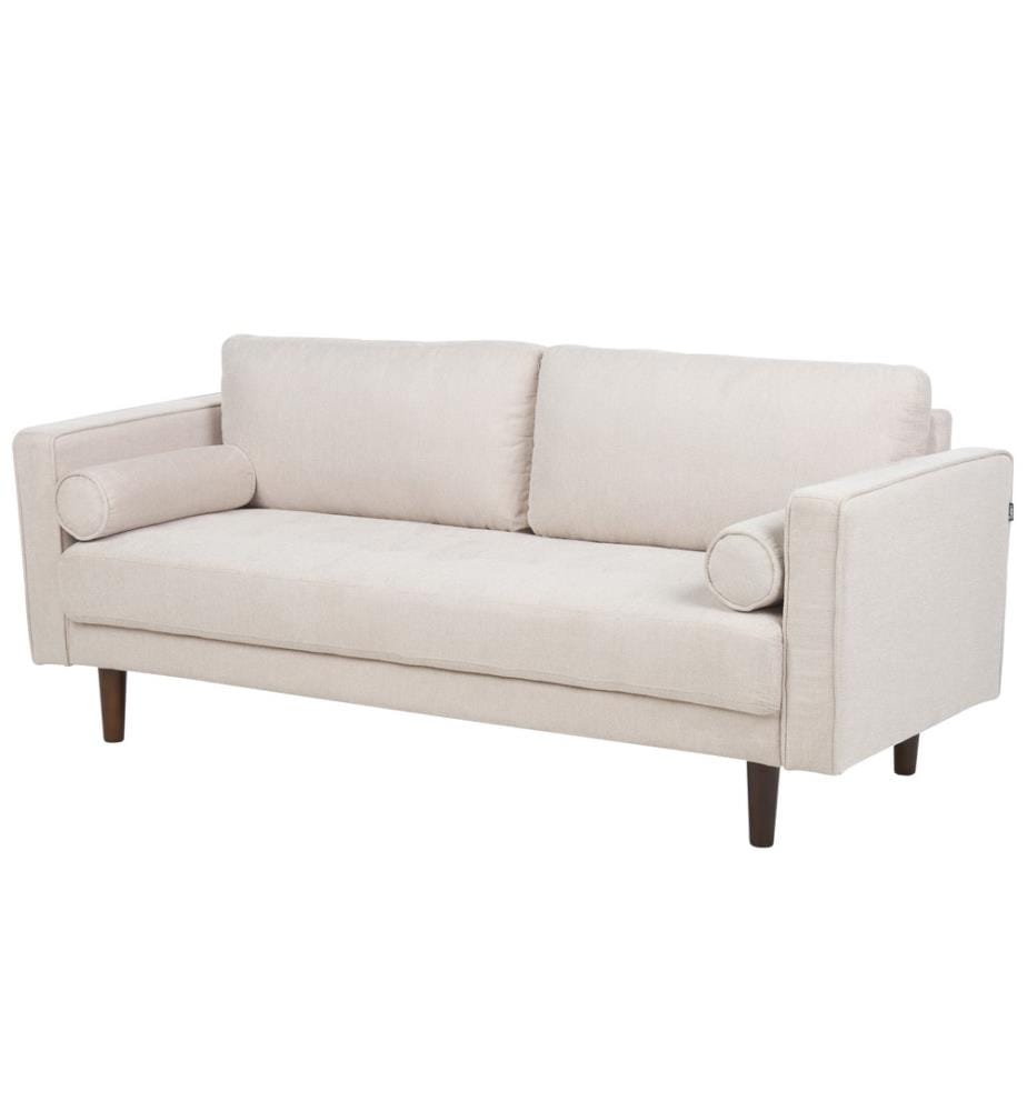 Sofa 3 Seater NURMO Fabric Light Beige