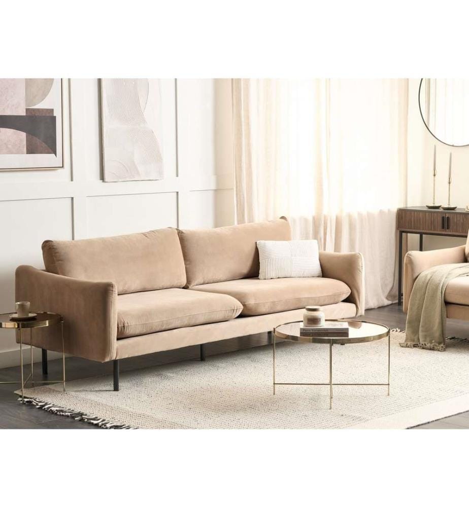 Divano 3 posti VINTERBRO Velluto Beige