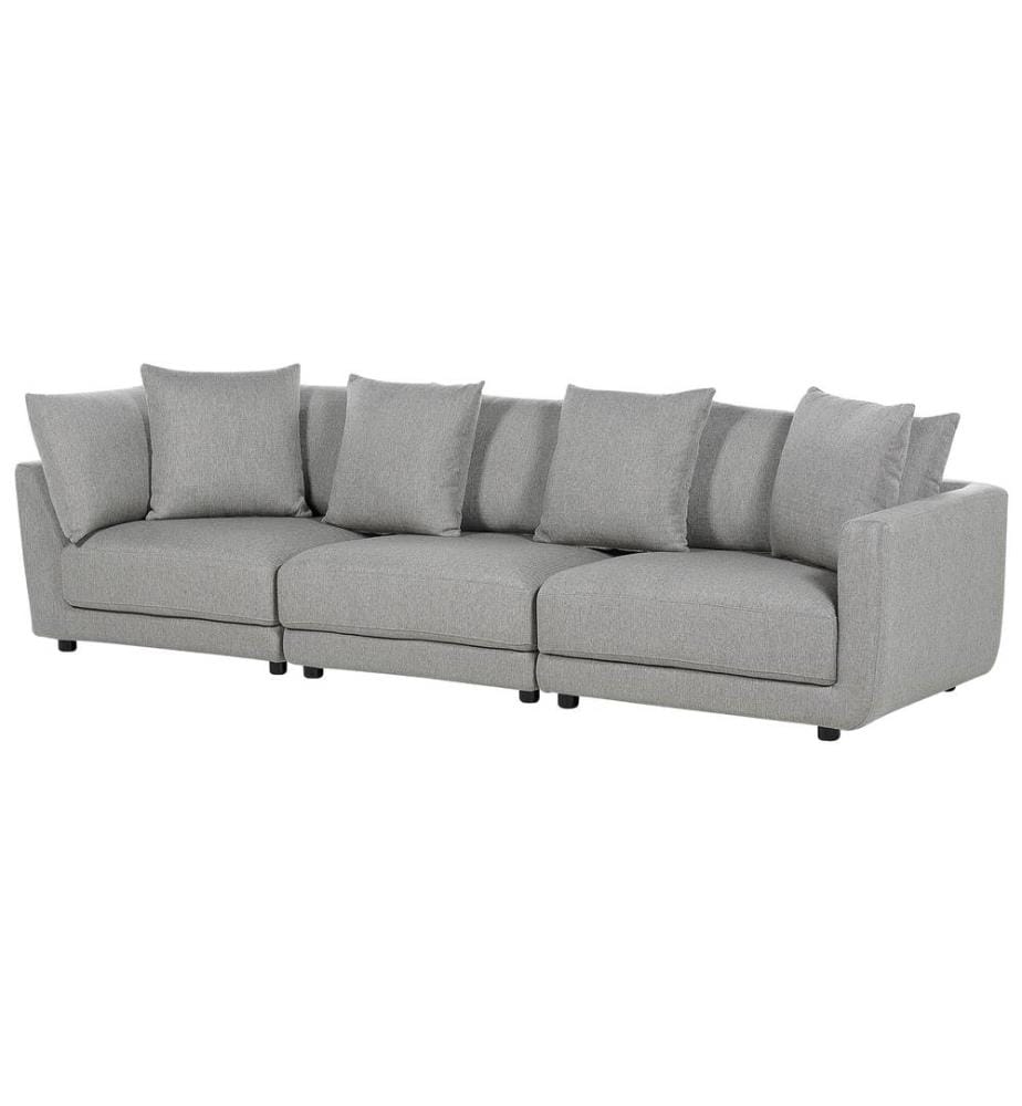 Sofa 3 Seater SIGTUNA Fabric Light Grey
