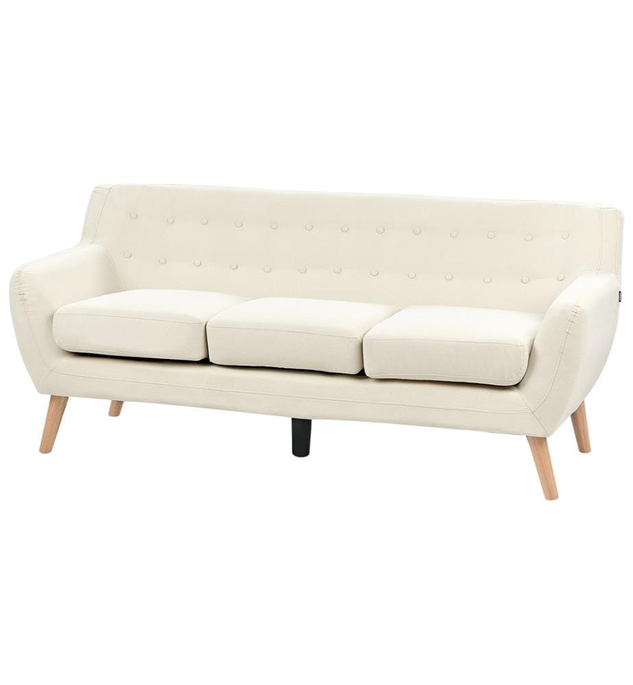 Divano 3 posti MOTALA Tessuto Beige chiaro