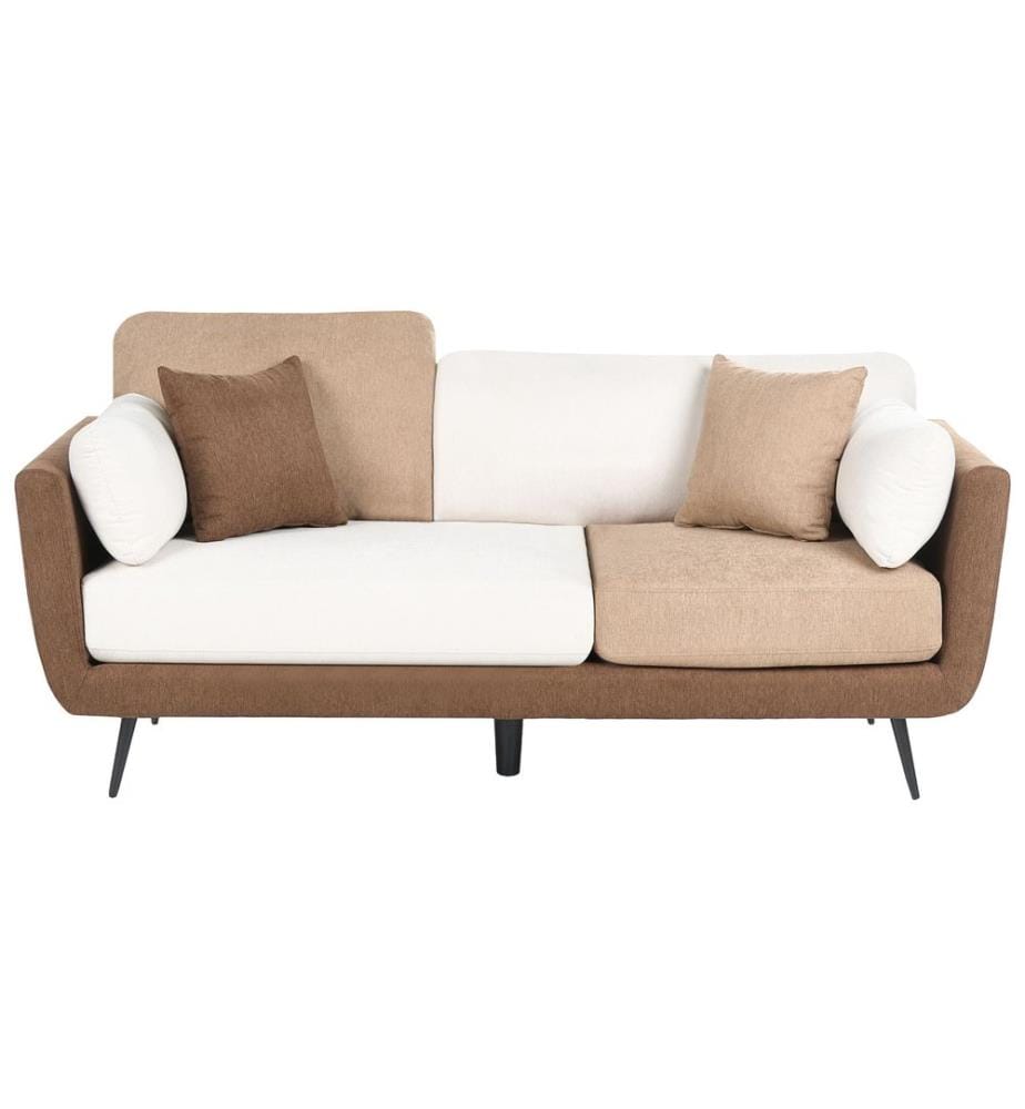 Sofa 3-Sitzer BOLGA Stoff Braun