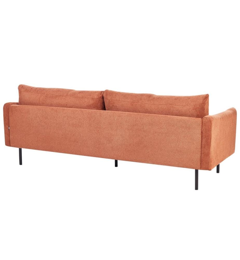 Sofa 3-Sitzer VINTERBRO Chenillegewebe Goldbraun