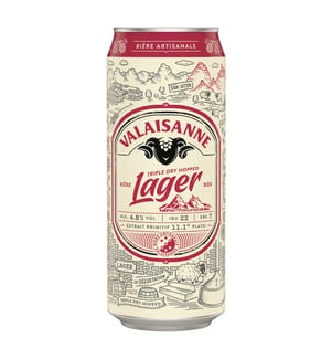 24 x Lagerbier aus dem Wallis 4.8% - 500ml