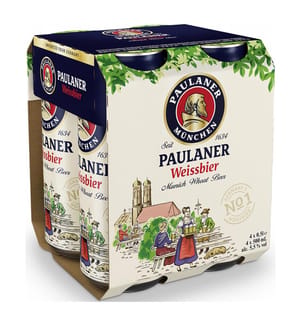 24 x Bier Weissbier Paulaner Dose 5.5% - 500ml