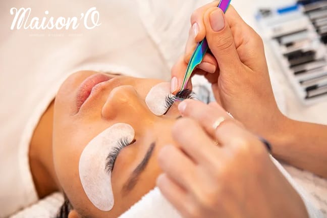 Wimpernverlängerung neues Set