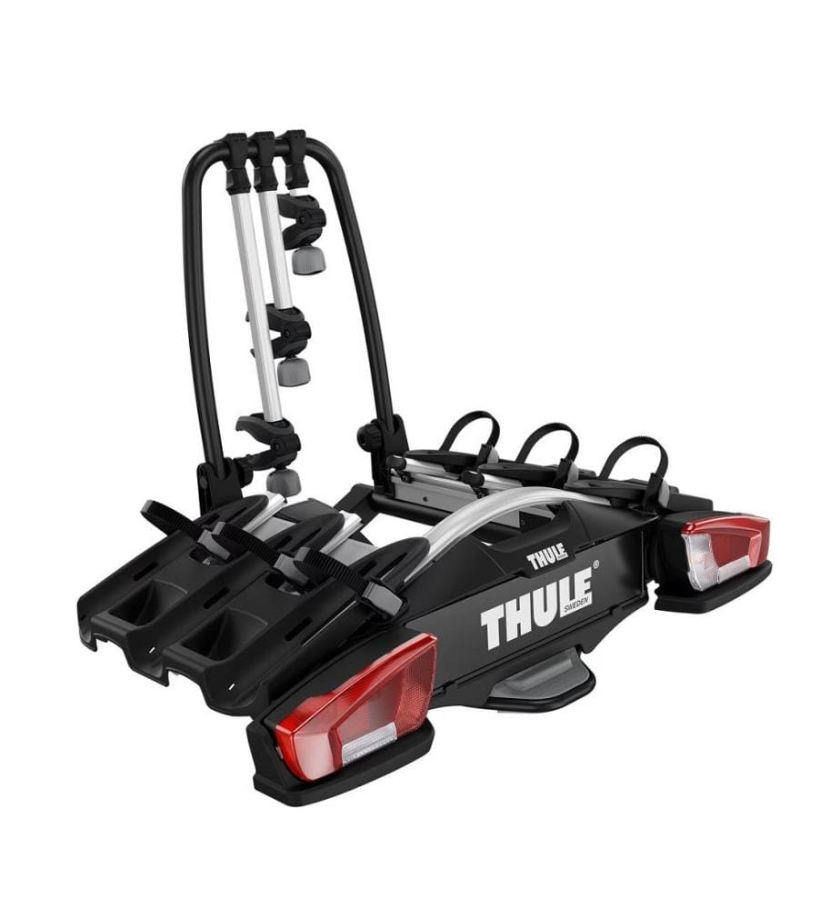 Fahrradträger (für 3 Fahrräder) VeloCompact 13-pin - Schwarz/Aluminium
