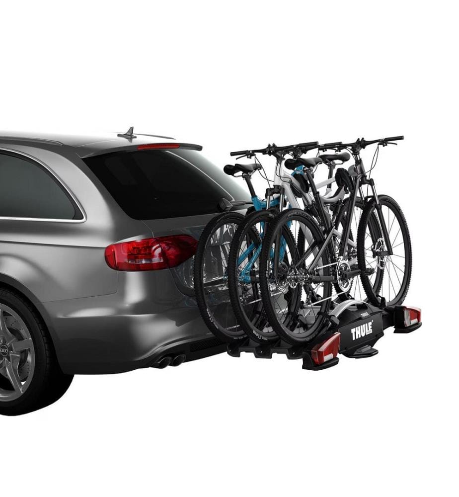 Fahrradträger (für 3 Fahrräder) VeloCompact 13-pin - Schwarz/Aluminium