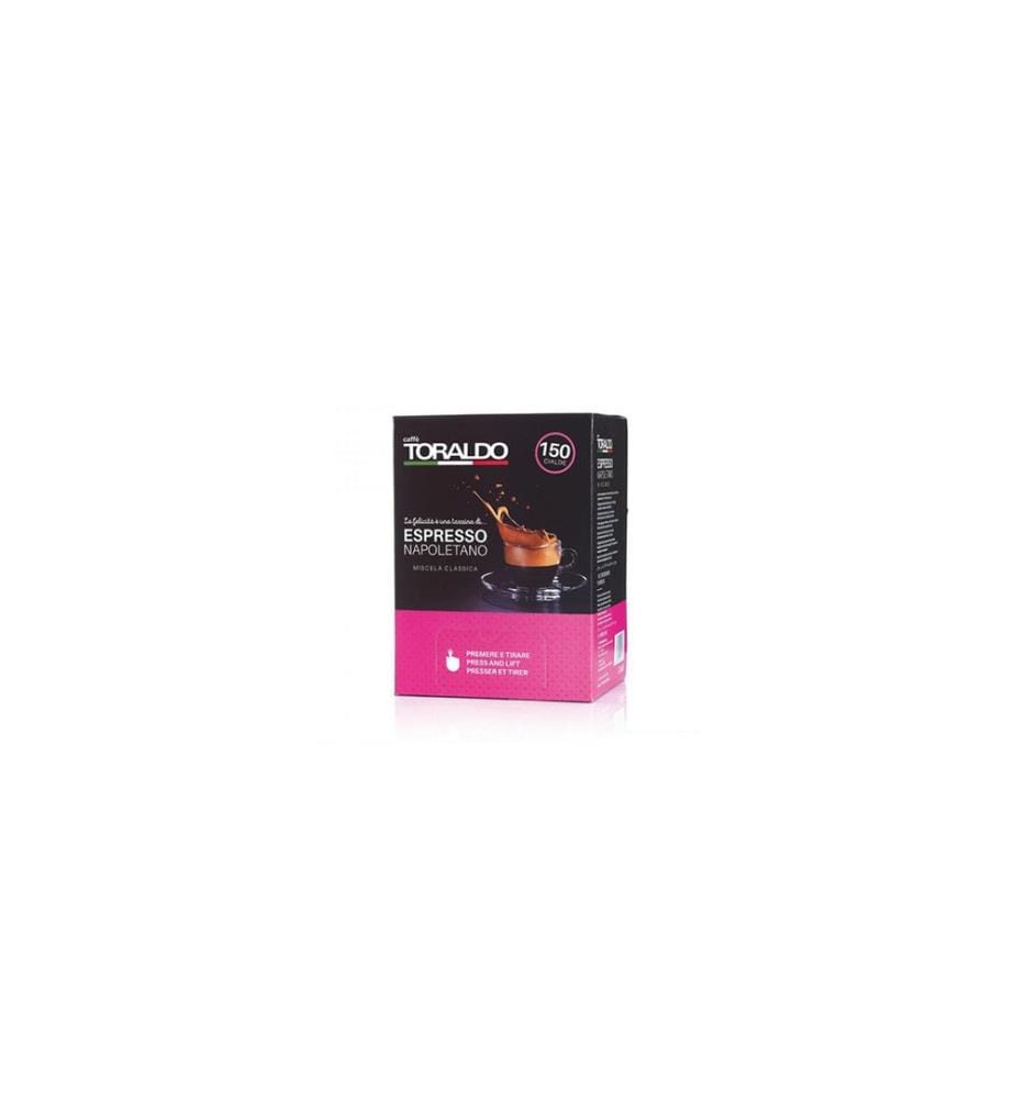 Caffè Toraldo - Dosettes de café ESE Pads Miscela Classica 150 Pièce/s